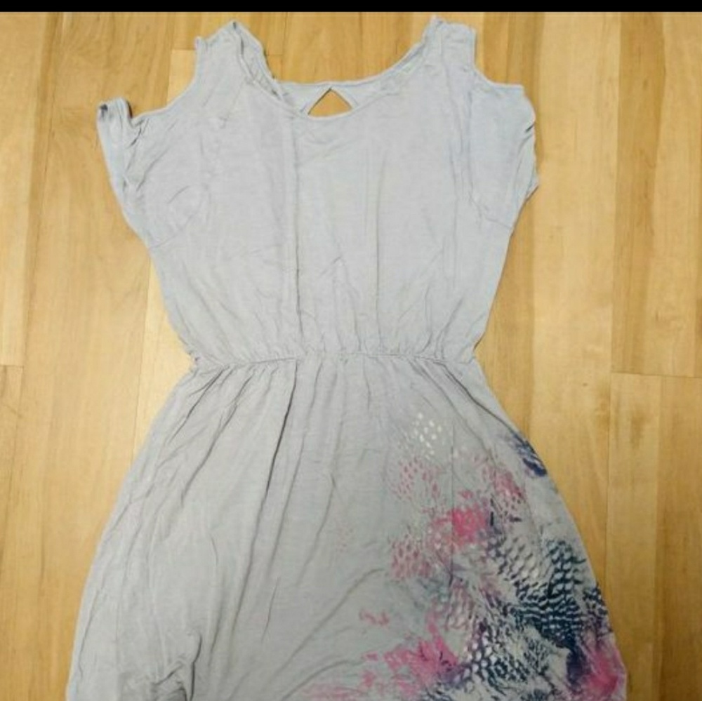 $$Gray Dress